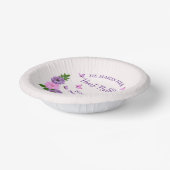 Er macht ihr Herz-Flattern-Brautparty Pappteller (Gewinkelt)