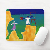 Er machte ihre Wartezeit einige Zeit 2000 Mousepad (Mit Mouse)