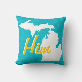 Er Michigan Staat oder ein Farbkissen Kissen