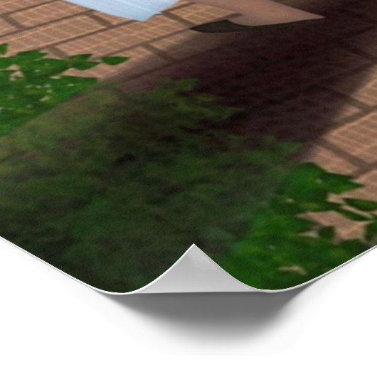 Er mit diesen Enten Poster (Ecke)