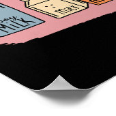 Er muss Spanisch Milk Soy Milk Soy sein Poster (Ecke)