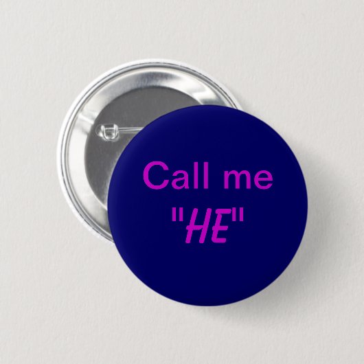 Er nennt mich button (Vorne & Hinten)