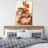 Er nennt mich Freund Leinwanddruck (Insitu (Schlafzimmer))