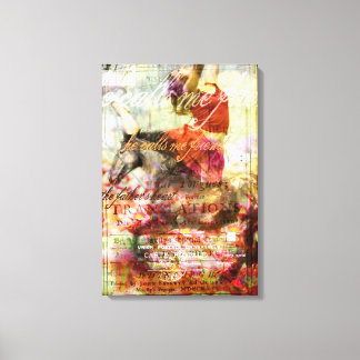 Er nennt mich Freund Leinwanddruck