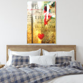 Er nennt mich geliebt leinwanddruck (Insitu (Schlafzimmer))