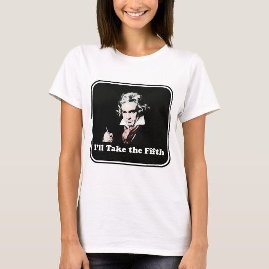 Er nimmt den fünften Platz! T-Shirt (Vorderseite)