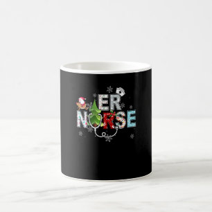 Er Notaufnahme Krankenschwester Stethoskop Weihnac Kaffeetasse
