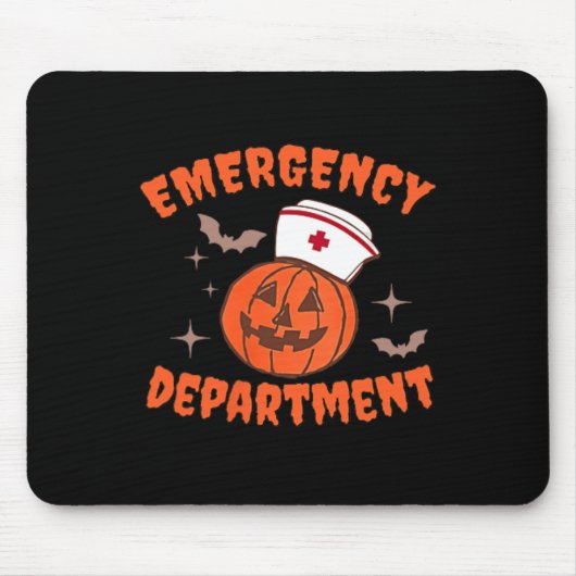 Er Nurgency Department Halloween Tanzen Mousepad (Vorne)