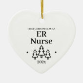 ER Nurse 2024 Erster Weihnachtsschmuck (Vorne)