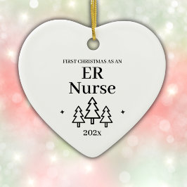 ER Nurse 2024 Erster Weihnachtsschmuck