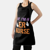 ER Nurse Boo Crew Emergency Room Nurbreak Hallowee Schürze (InSitu)