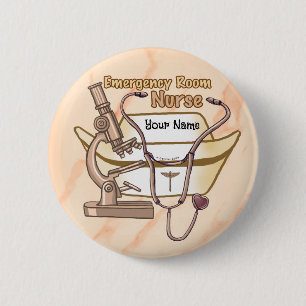 ER Nurse Button