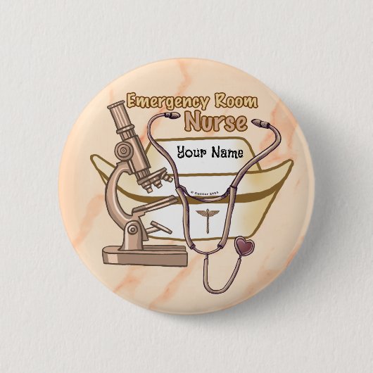 ER Nurse Button (Vorderseite)