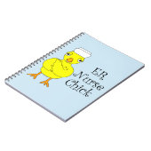 ER Nurse Chick Notizblock (Linke Seite)
