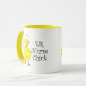 ER Nurse Chick Tasse (Vorderseite Links)