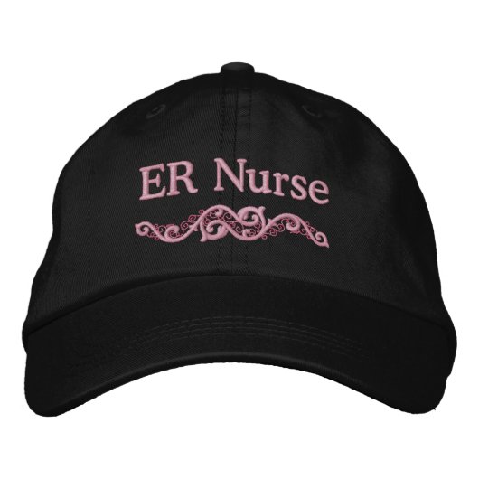 ER Nurse Custom StickHat Bestickte Kappe (Vorderseite)