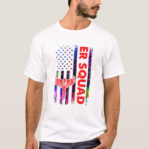 ER Nurse Doctor Emergency Room Hospital Squad T-Shirt
