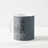 ER Nurse Extraordinaire Kaffeetasse (Vorderseite Links)