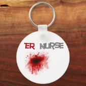 ER Nurse Funny T - Shirt & Geschenke Schlüsselanhänger (Vorderseite)