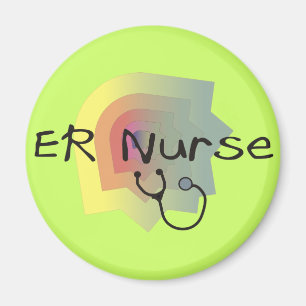ER Nurse Geschenke Magnet