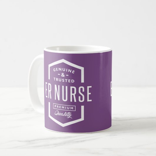 ER Nurse Kaffeetasse (Vorderseite Links)