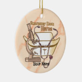 ER Nurse Keramik Ornament (Rechts)