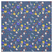 ER Nurse Navy Blue Stoff (Muster)