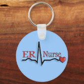 ER Nurse QRS Design Schlüsselanhänger (Vorderseite)