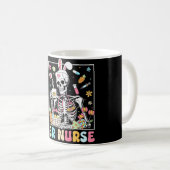 Er Nurse Skeleton Kaffeetasse (VorderseiteRechts)