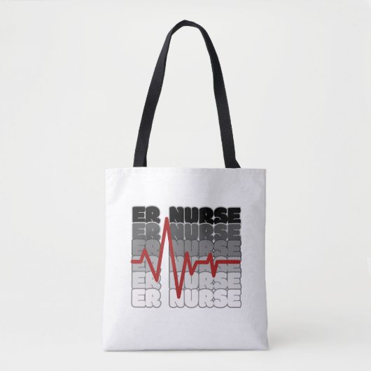 ER Nurse Tote Bag Tasche (Vorderseite)