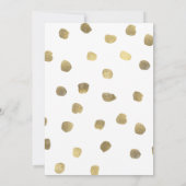 Er oder sie, Baby, pink und blau Glitzer laden ein Einladung (Rückseite)