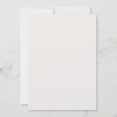 Er oder Sie Geschlechtsenthüllung mit einer Wäsche Einladung (Rückseite)
