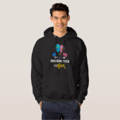 Er oder sie Großmutter wird die beste Oma aller Ze Hoodie (Vorne ganz)
