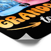 Er oder sie Großvater, um Baby Reveal Party Hallow Poster (Ecke)