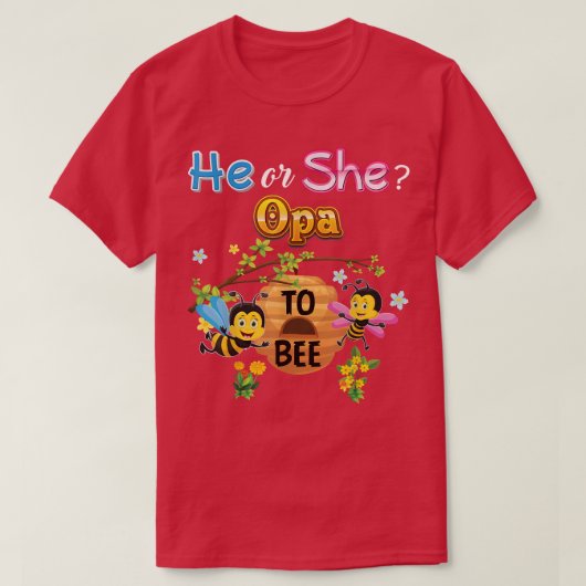 Er oder sie ist bereit, ein geschlechtsspezifische T-Shirt (Design vorne)