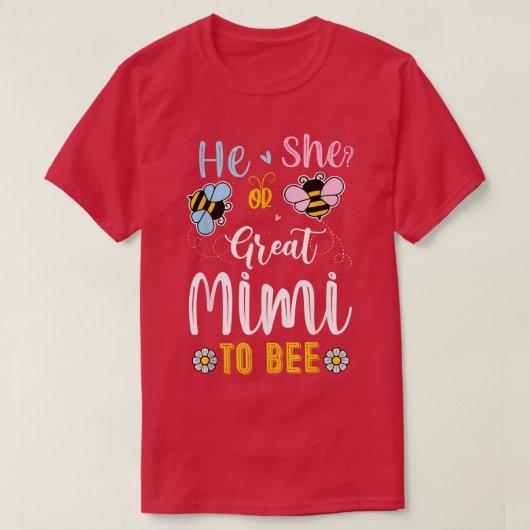 Er oder sie ist ein großer Mimi, um eine Gender-Of T-Shirt (Design vorne)