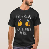 Er oder sie ist ein großes Oma, um ein zukünftiges T-Shirt (Vorderseite)