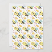 Er oder sie ist ein Party der Gelbblütendarmbildun Einladung (Rückseite)