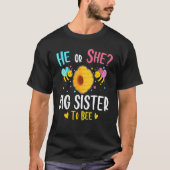 Er oder sie ist eine große Schwester, die ein Baby T-Shirt (Vorderseite)