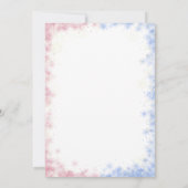 Er oder sie Niedlich Gingerbrot Weihnachtsgeschlec Einladung (Rückseite)