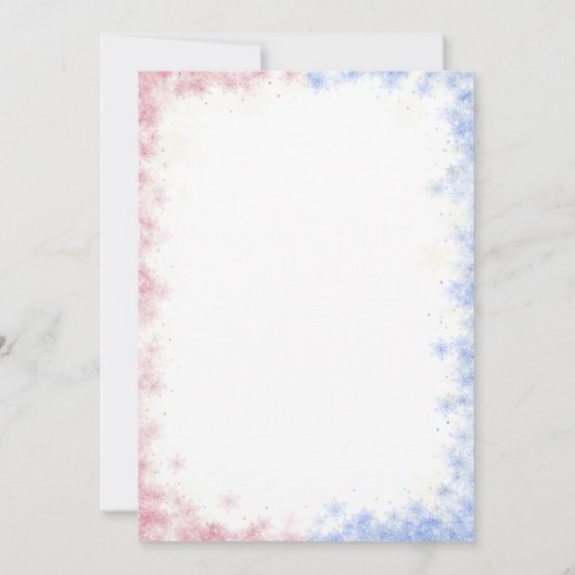 Er oder sie Niedlich Gingerbrot Weihnachtsgeschlec Einladung (Rückseite)