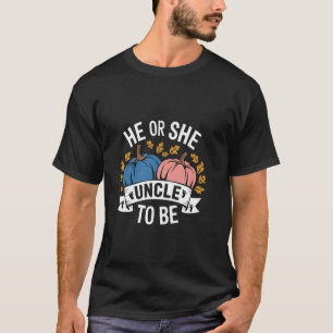 Er oder sie Onkel werden Geschlecht Enthüllung Spa T-Shirt