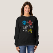 Er oder Sie Pap Paw To Bee Geschlecht Enthüllung F Sweatshirt (Vorne ganz)