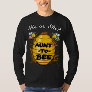 Er oder sie taten, um ein Gender Baby-Enthüllungsa T-Shirt