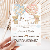 Er oder sie trägt die Genderoffenbarung Einladung