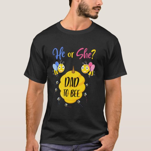 Er oder sie Vater, geschlechtsspezifisch zu sein, T-Shirt (Vorderseite)