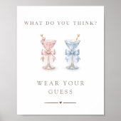 Er oder Sie Wählt Geschlecht Enthüllung Trag Deine Poster (Vorne)