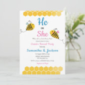 Er oder sie war eine Einladung zur Aufdeckung der (Stehend Vorderseite)