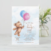 Er oder sie warte schon früh auf die Genderoffenba Einladung (Stehend Vorderseite)