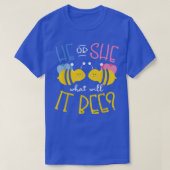 Er oder sie, was das Geschlecht sein wird, zeigen T-Shirt (Design vorne)